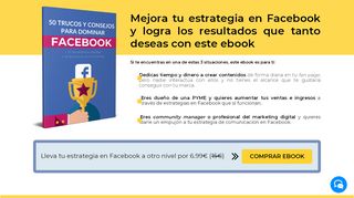 
                            12. 50 trucos y consejos infalibles para Facebook EBOOK   - Hugo López