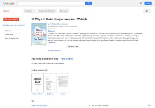 
                            9. 50 Ways to Make Google Love Your Website