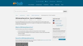 
                            11. 500 Internal Server Error - How to Troubleshoot | Web Hosting Hub