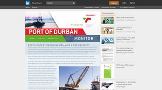 
                            8. 507340 (tnpa) port of durban monitor issue no.2 final - SlideShare