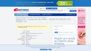 
                            13. 509107630 contribuinte de ADRA - eInforma