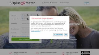 
                            5. 50plusmatch.dk: Dating for aktive mennesker over 50