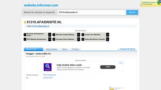 
                            6. 51319.afasinsite.nl at WI. Inloggen - Jumbo InSite 2.0 - Website Informer