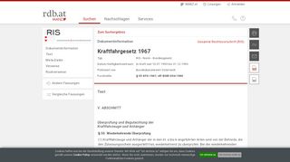 
                            6. § 55 KFG 1967: RDB Rechtsdatenbank