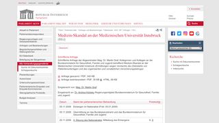 
                            11. 55/J (XXIV. GP) - Medizin-Skandal an der Medizinischen Universität ...