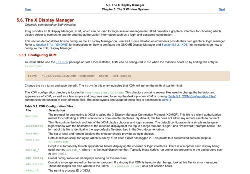 
                            9. 5.6. The X Display Manager - FreeBSD