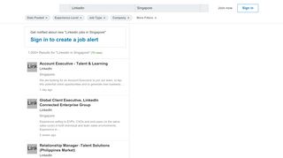 
                            7. 585 Linkedin jobs in Singapore