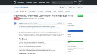 
                            9. [5][ahdigital]Consolidate Login/Wallet to a Single type · Issue #895 ...