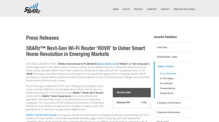 
                            3. 5BARz™ Next-Gen Wi-Fi Router 'ROVR' to Usher Smart Home ...