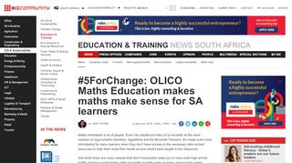 
                            9. #5ForChange: OLICO Maths Education makes maths make sense for ...