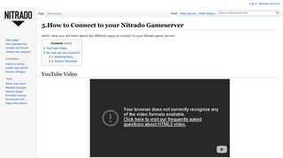 
                            9. 5.How to Connect to your Nitrado Gameserver - Nitradopedia EN