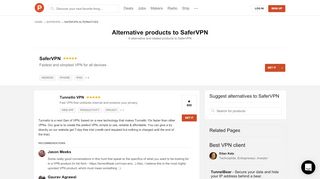 
                            11. 6 Alternatives to SaferVPN for Android, iPhone, iPad, Windows ...