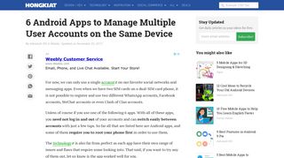 
                            5. 6 Apps to Manage Multiple User Accounts on the Same Device [Android]