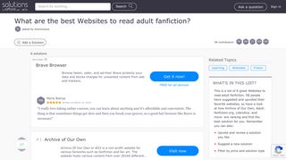 
                            10. 6 Best Websites To Read Adult Fanfiction 2019 - Softonic