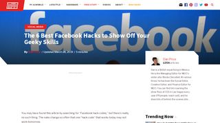 
                            10. 6 Facebook Hack Codes & Tips to Show Off Your Geeky Skills