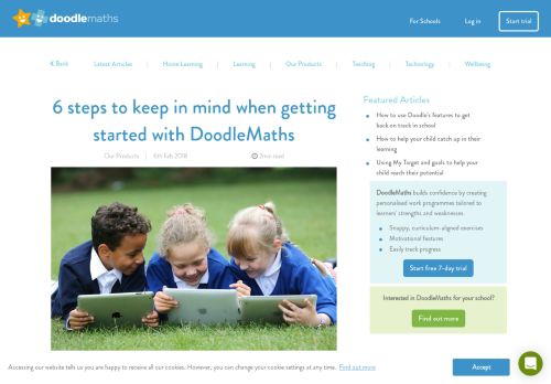 
                            7. 6 mistakes to avoid when getting started with DoodleMaths ...