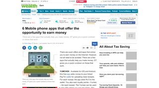 
                            10. 6 Mobile phone apps that offer the opportunity to earn money - The ...