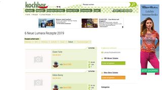 
                            10. 6 Neue Lumara Rezepte 2019 - kochbar.de