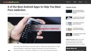 
                            8. 6 of the Best Android Apps to Help You Beat Porn Addiction - Make ...