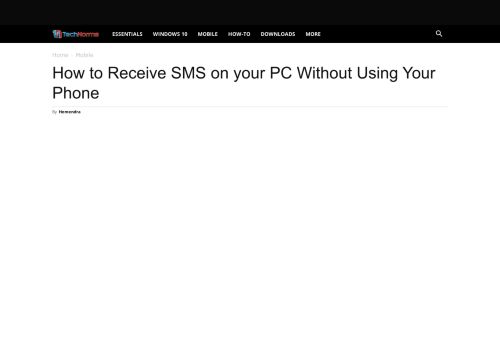 
                            10. 6 Services That Let You Receive SMS on PC without Phone