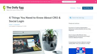 
                            2. 6 Things You Need to Know About CRO & Social Login - Crazy Egg