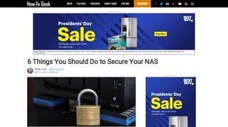 
                            9. 6 Things You Should Do to Secure Your NAS - How-To Geek