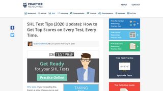 
                            8. 6 Top Tips To Pass SHL Tests | Practice Reasoning Tests