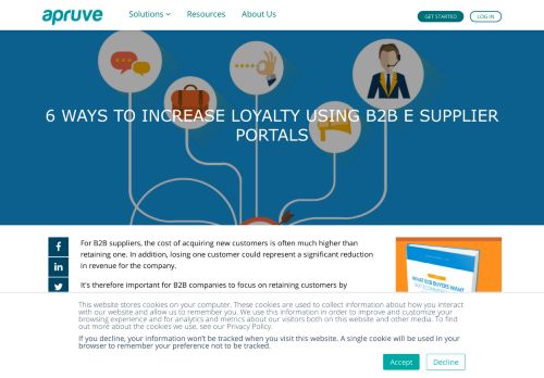 
                            9. 6 Ways To Increase Loyalty Using B2B e Supplier Portals - Apruve Blog