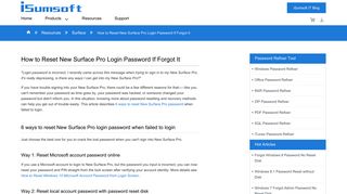 
                            12. 6 Ways to Regain Access to New Surface Pro When Failed to Login