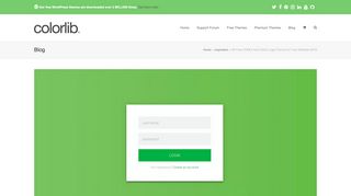 
                            6. 60 Free HTML5 And CSS3 Login Form For Your Website 2018 - Colorlib