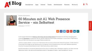 
                            4. 60 Minuten mit A1 Web Presence Service – ein Selbsttest | A1Blog