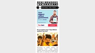 
                            8. 60 youngsters from 'Vijay Makkal Iyakkam' join BJP | Tamil Nadu News