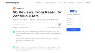 
                            4. 60 Zenfolio Reviews | 9 Important Things To Know (2019)