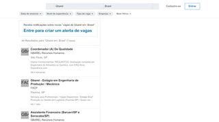 
                            13. 61 vagas de Gbarel em Brasil - LinkedIn