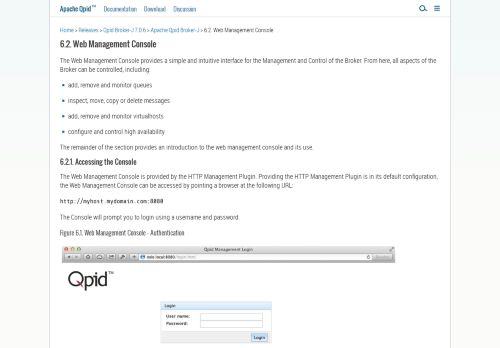 
                            1. 6.2. Web Management Console - Apache Qpid™