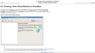 
                            6. 6.3. Creating a New Virtual Machine in VirtualBox - Oracle Docs