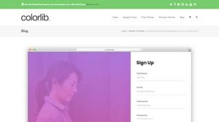 
                            2. 66 Best Free Bootstrap Registration Forms For All Sites 2019 - Colorlib
