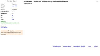 
                            5. 6666 - Chrome not passing proxy authentication details - chromium ...