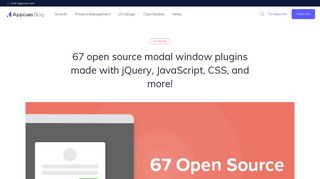 
                            10. 67 Open Source Modal Window Plugins Made with jQuery, JavaScript ...