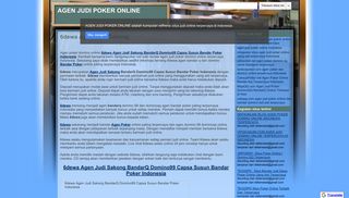 6dewa Agen Judi Sakong - AGEN JUDI POKER ONLINE - Google Sites