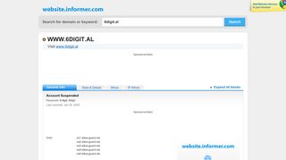 6digit.al at WI. 6DIGIT - Login - Website Informer