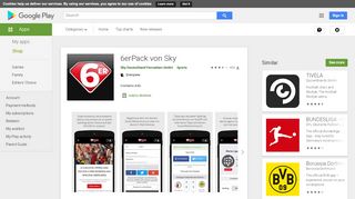 
                            6. 6erPack von Sky – Apps bei Google Play