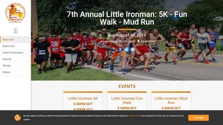 
                            12. 6th Annual Little Ironman: 5K - Fun Walk - Mud Run