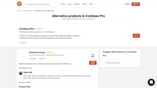 
                            7. 7 Alternatives to Coinbase Pro | Product Hunt