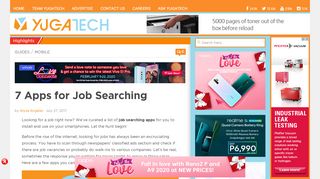 
                            12. 7 Apps for Job Searching - YugaTech | Philippines Tech News ...
