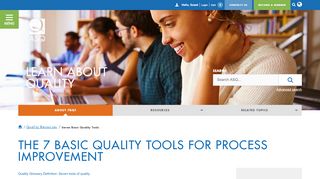 
                            13. 7 Basic Quality Tools: Quality Management Tools | ASQ