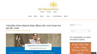 
                            8. 7 Benefits of Investing in Bajaj Allianz Life Goal Assure for specific Goals