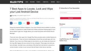 
                            10. 7 Best Apps to Locate, Lock and Wipe your Lost Android Device ...