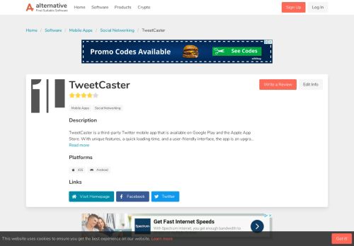 
                            8. 7 Best TweetCaster Alternatives | Reviews | Pros & Cons - Alternative.me