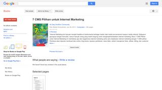 
                            11. 7 CMS Pilihan untuk Internet Marketing